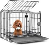 FLARUZIY Dog Crate for Small Dogs U