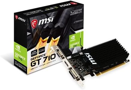 MSI Computer Low Profile PCI-Express Video Card GT 710 1GD3H LPV1