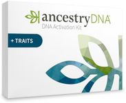 AncestryDNA + Traits Genetic Test Kit: Personalized Genetic Traits, DNA Ethnicity Test, Find Relatives, Family History, 2600 Regions, Ancestry Reports