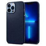 Spigen for iPhone 13 Pro Max Case, Liquid Air Armor with Shock-Resistant Layer, ‎Wireless Charging Compatible - Navy Blue