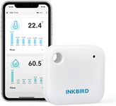 INKBIRD IBS-TH3 WiFi Room Thermometer Hygrometer Sensor, Wireless Indoor Temperature Humidity Monitor with APP Alarms, Data Storage for Home, Babyroom, Greenhouse, Office, Reptile