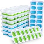 Silicone Ice Cube Tray, 8 Pack Easy