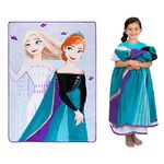 Disney Frozen 2 Kids Bedding Super Soft Plush Micro Raschel Blanket, 62 in x 90 in, Official Disney Product by Franco