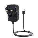 5V 2A USB C Wall Charger with UK Adapter for Sam sung Galaxy S8, S8 Plus, Note 8, LG G5, G6, HTC 10, Nexus 6P, 5X and Other Type-C 5V Supported Device (Black) (5V2A)