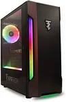 ViprTech Plus Gaming PC Desktop Computer - Intel Core i7 (8-Core), AMD Radeon R7 250 2GB, 8GB RAM, 500GB HDD, WiFi, RGB Lighting, 1 Year Warranty, USA Built