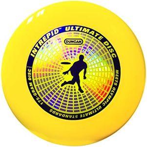 Duncan Intrepid Ultimate Competition Disc, 175g Precision Weighted Flying Disc, Yellow