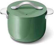 Caraway Petite Cooker - 2 Qt Ceramic Coated Pot - Free From Forever Chemicals - Perfect for Rice, Grains, or Sauces - Sage