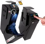 Viking Security Safe VS-11PZ Quick Access Biometric Handgun Safe Fingerprint Access Liveness Recognition Detection Sensor for Pistol & Single Firearm Biometric for Handgun