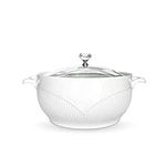 ABHOME Ceramic Soup Tureen with Gla