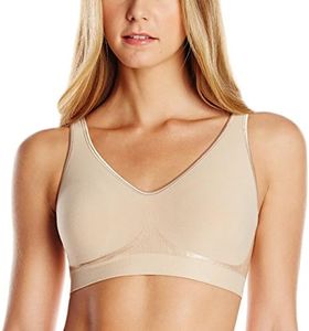 Bali Women's Comfort Revolution Wirefree Bra with Smart Sizes, Nude, X-Large