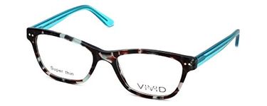 Calabria Viv 867 Designer Reading Glasses in Demi-Blue +2.50