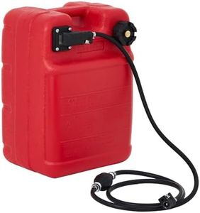 GarveeTech 6 Gallon Marine Tank, 24 l Portable Boat Marine Transfer Tank with Hose, i-Shaped Handle