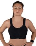 Champion Women's Shock Absorber SN109 Active D+ Classic Bra, Black, 32E