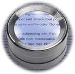 Magnifying Dome Lighted Desktop Mag