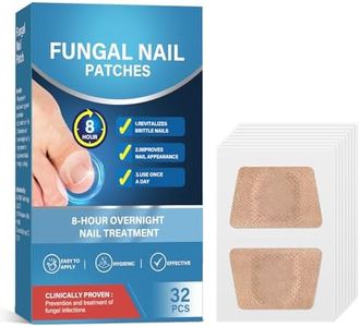 Fungal Nail Treatment for Toenails Extra Strong, Toe Nail Fungus Treatment for Toenail, Anti Fungal Nail Repair Patches for Weak and Damaged Nails Organic Tea Tree (32pcs)