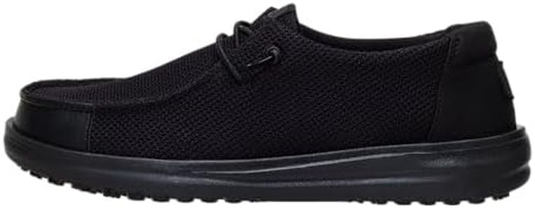 HEYDUDE Wendy Work CE Black Size 9, Women’s Shoes, Women’s Slip-on Loafers, Comfortable & Light-Weight