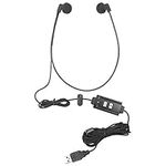 ECS WordHear-O USB Transcription Headset with Under-Chin Design