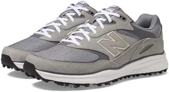 New Balance Men's Heritage Golf Shoe, Grey, 11 Wide