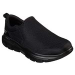 Skechers mens GO WALK EVOLUTION ULTRA-IMPEC Sneakers, Black, 10 X-Wide US