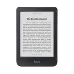 Kobo Clara BW | eReader | 6” Glare-Free Touchscreen with ComfortLight PRO | Dark Mode Option | Audiobooks | Waterproof | 16GB of Storage | Black