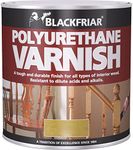 Blackfriar BKFPCMV250 Polyurethane Varnish P101, 250 ml, Clear Matt