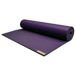 JadeYoga Fusion Yoga Mat 8mm Extra Wide Standard 80" - Purple/Midnight Blue