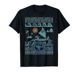 Disney Moana Boat Collage T-Shirt