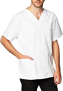 Cherokee, maglia da ospedale unisex da adulto bianco XL
