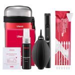 ULANZI CO26 Professional Camera Cleaning Kit for APS-C Cameras, Portable Camera Lens Cleaning Kit, Sensor Cleaning Swab, Lens Pen, Air Blower, Cleaning Cloths, Liquid Cleaner w Carrying Case