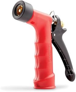 Gilmour Medium Duty Garden Hose Nozzle with Insulated Grip, Hot Water Hose Nozzle for Watering and Cleaning