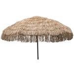 DestinationGear Heininger 1272 Palapa Tiki Whiskey 7-Feet 6-Inch Patio Pole Umbrella