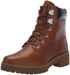 Timberland Women's Carnaby Cool 6 in Fashion Boot, Rust Full Grain, 8.5 AU