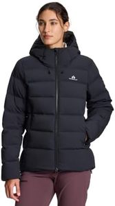 Pioneer Camp 800 Fill Power Goose Down Hooded Cold Weather Jacket Women