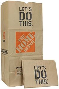 THE HOME DEPOT Heavy Duty Brown Paper 30 Gallon Lawn and Refuse Bags for Home and Garden (15 Lawn Bags)