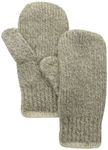 Fox River Men's Extra Heavy Double Ragg Mitten, Brown Tweed, Medium