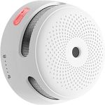 X-Sense Wi-Fi Smoke Alarm Detector Requires Base Station SBS50, Compatible with the X-Sense Home Security App, Compliant with EN 14604 Standard, XS01-M, 1-Pack