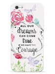 Inspired Cases All Our Dreams Can Come True - Walt Disney Quote Case for iPhone 5 & 5s & SE