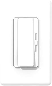 Dimmer and Driver Switch in ONE, AC120V 96W ON/Off - 2 in1 Output Voltage: 24V +/-0.5V, UL,FCC,CE Class 2, Small Mini Driver+dimmer 2in1 UL Listed, Class 2 (10 Pack)