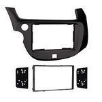 Metra 95-7877B Double-DIN Dash Kit for Honda Fit 2009-13, (Black)