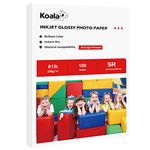 Koala High Glossy Inkjet Photo Paper 5x7 Inches 100 Sheets 230gsm for Inkjet Printing