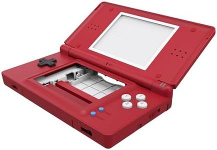 eXtremeRate Monster Index Console Style Replacement Full Housing Shell for Nintendo DS Lite, Custom Handheld Console Case Cover with Buttons, Screen Lens for Nintendo DS Lite NDSL - Console Without