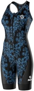 SLS3 Triathlon Suits Women - One Piece Tri Suit Women - Pro Womens Triathlon Suit - Premium Trisuit, No Shelf Bra