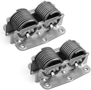 GNPADR Rocker Recliner Springs or Rocking Chair Springs Replacement Parts| 5 1/8" Long x 3 9/16" Wide |-Side Mounting Style (Pack of 2)