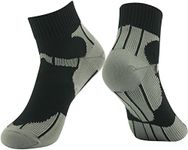 RANDY SUN Waterproof Socks, Unisex Cycling/Hunting/Fishing/Running Ankle Socks 1&2 Pair