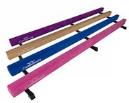 Cannons UK 12ft solid Gymnastics Balance Gym Beam (Pink)