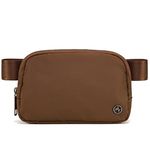 Pander 1L Fanny Pack Everywhere Belt Bag, Bum Bag Crossbody Bags for Women with Adjustable Strap (Coca Mocha)