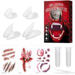 Suwang 10 Piece Vampire Teeth Set,4