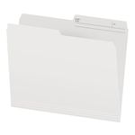 Pendaflex File Folders, 1/2 Cut Tab, Letter Size, Ivory, Durable Paper Stock, 100/Box, Ideal for Office/Home/School File Organization, Made in Canada, Great with Hanging File Folders