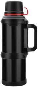 Esweey 133oz/4L Large Flask for Travel Stainless Steel Large Flask with Handle for Hiking Fishing