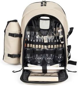 Livoo – Sac à Dos Pique-Nique 4 Personnes SE970C – 11L, 600D, 30 Accessoires